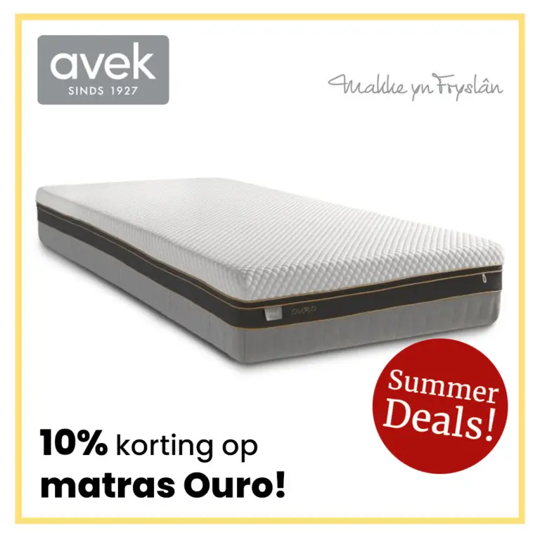 10% Korting op Matras Ourovan Avek!