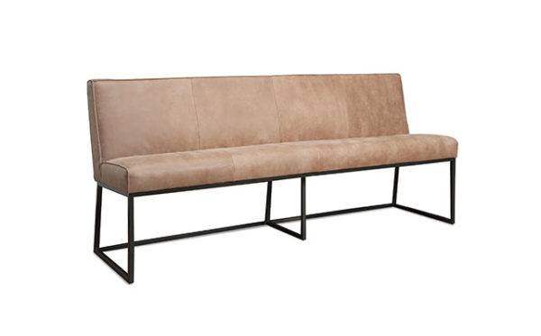 Lara dining bench groot schuin