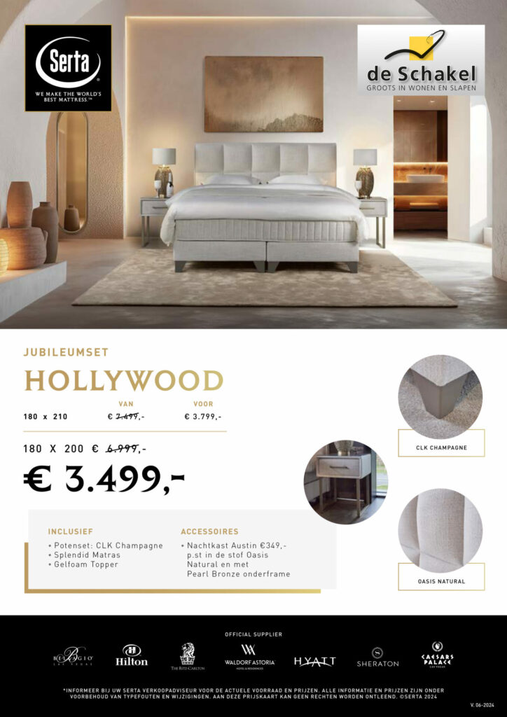 Hollywood actie kaart