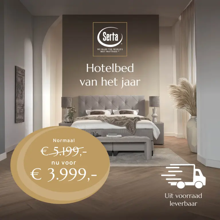 Template acties caroussel hotelbed van het jaar 0725